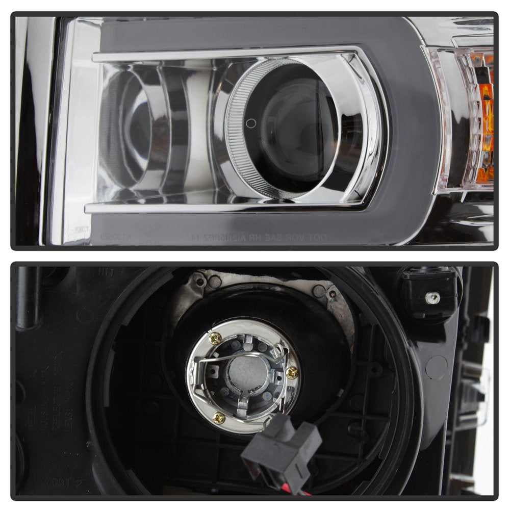 Projector Headlight Xtune PRO-JH-CS14-LBDRL-C, 1 Pack