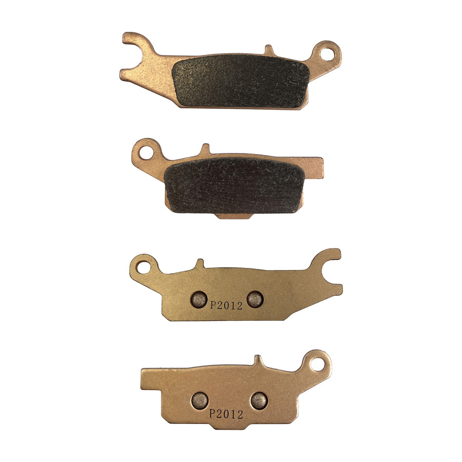 Demon Powersports Sintered Brake Pads Front Right for Yamaha Grizzly/Raptor, Metallic Material For Better Grip, Reduced Brake Fade, Instant Braking (See Fitment Details in Description)