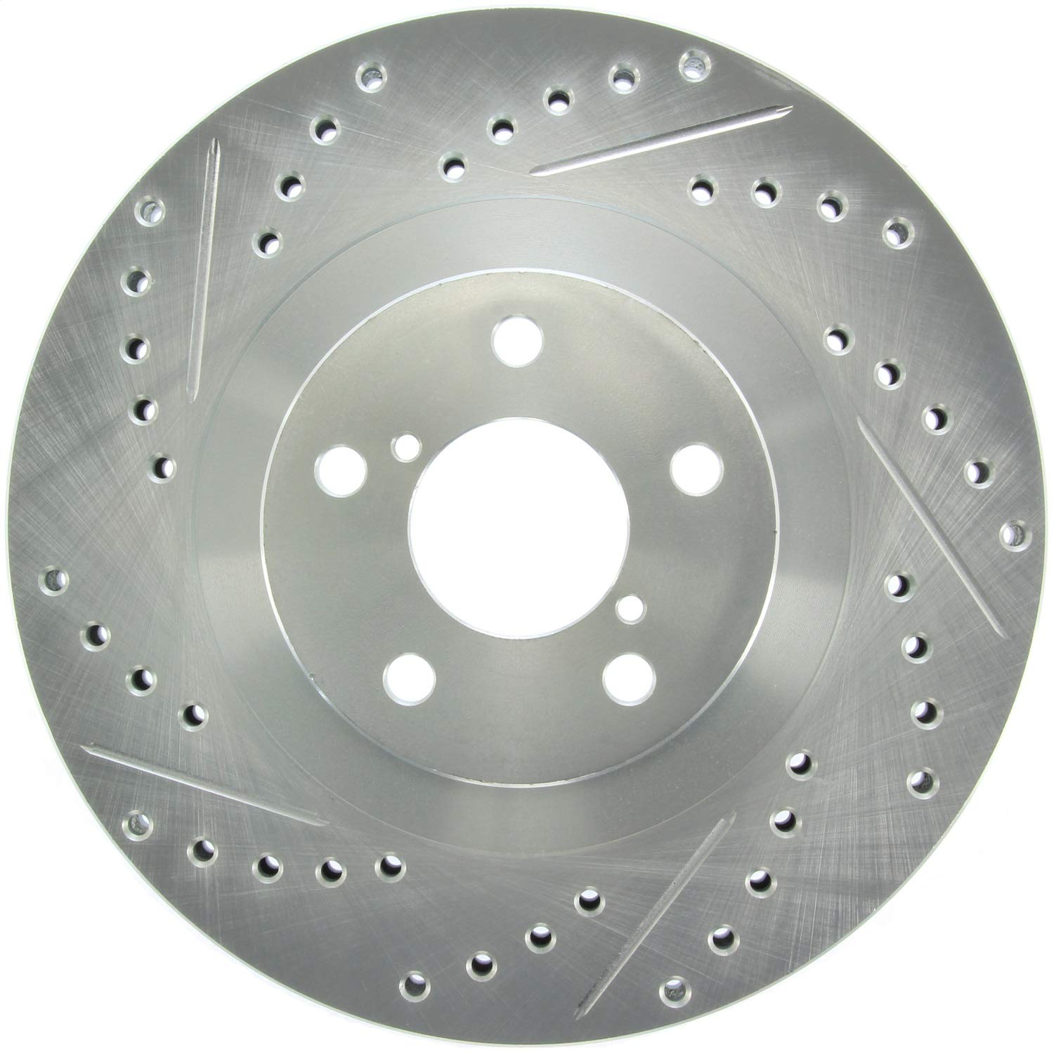 Front Right StopTech 227.47018R Select Sport Drilled and Slotted Brake Rotor