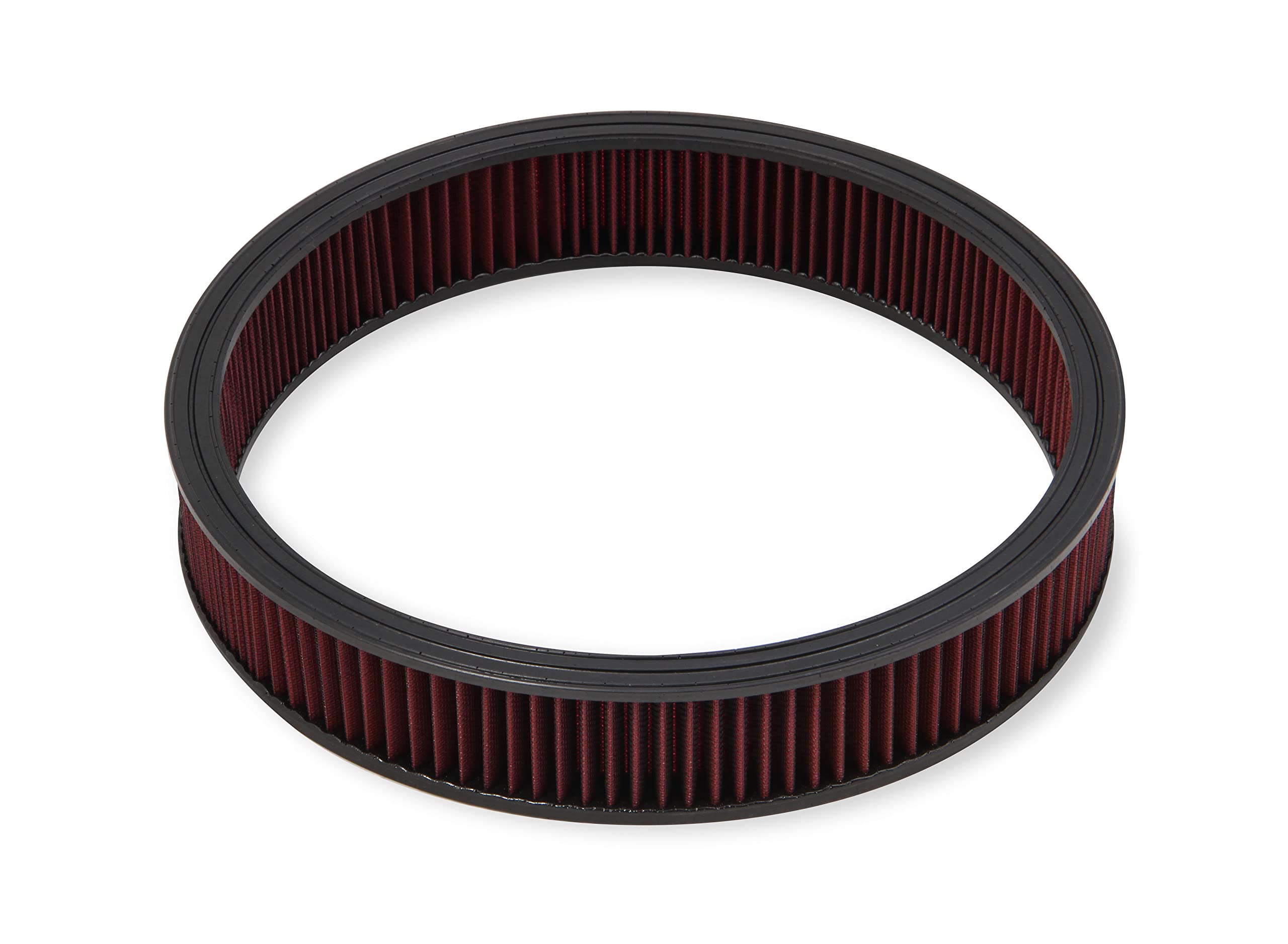 220-30 Holley 16 in. X 3 in. Red Washable Gauze Filter