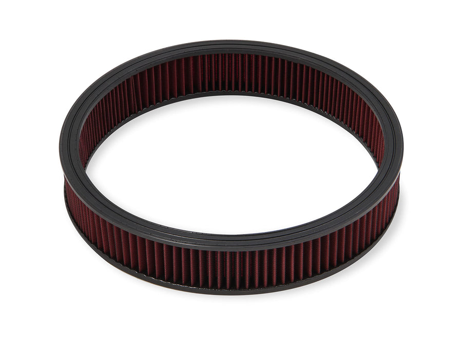 220-30 Holley 16 in. X 3 in. Red Washable Gauze Filter