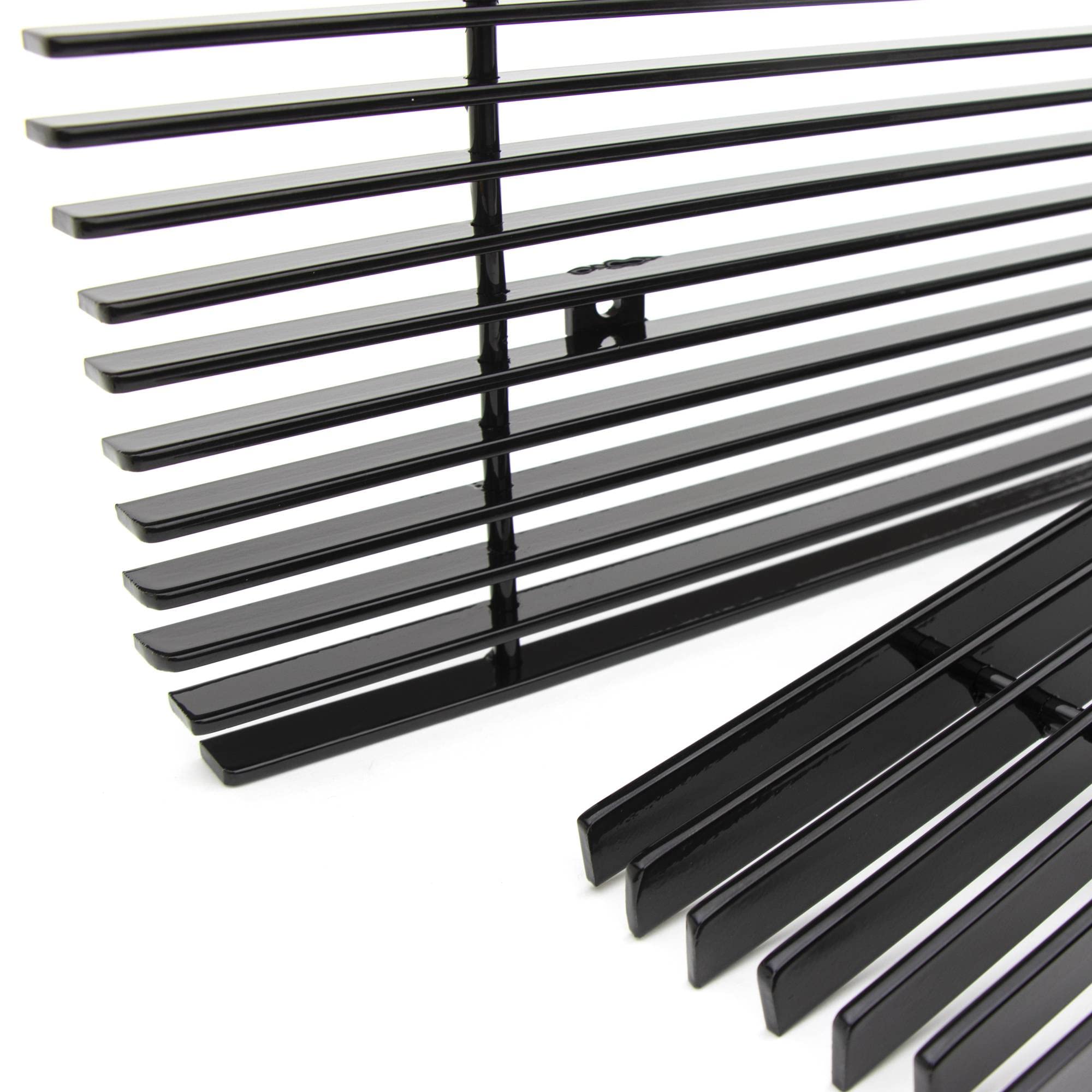 Silverado Compatible with T-Rex (2014-2015) 1500 Billet Grille for Chevrolet, Black, 2 Pc, Overlay - PN #21117B