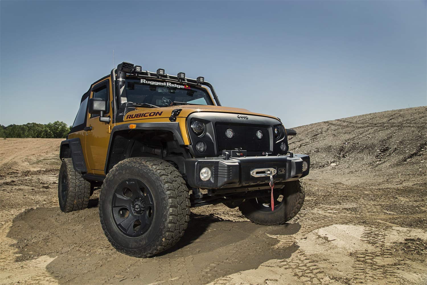 XHD Low/High Mount Snorkel System, Diesel | Rugged Ridge | 17756.23 | Fits 2007-2018 Jeep Wrangler JK