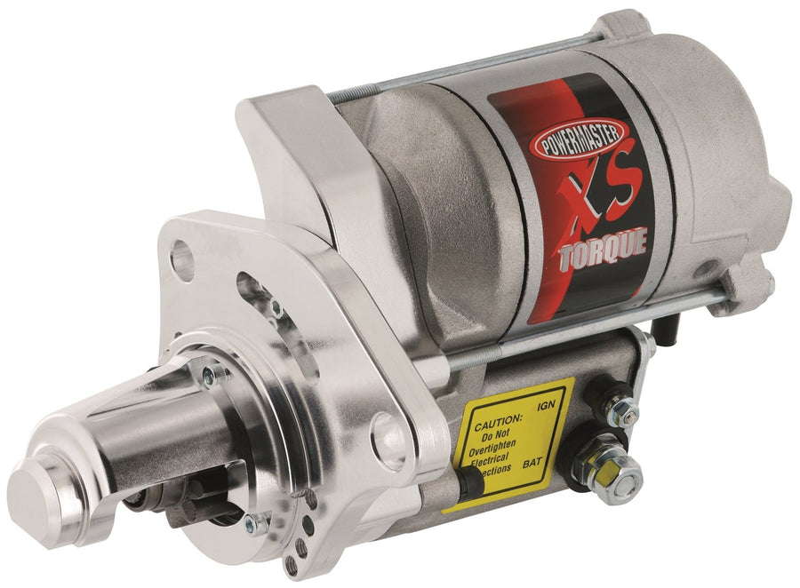 Str XS Powermaster Mopar [SB & BB] Hemi Billet Mtg Blk w/Nose Cone Natural