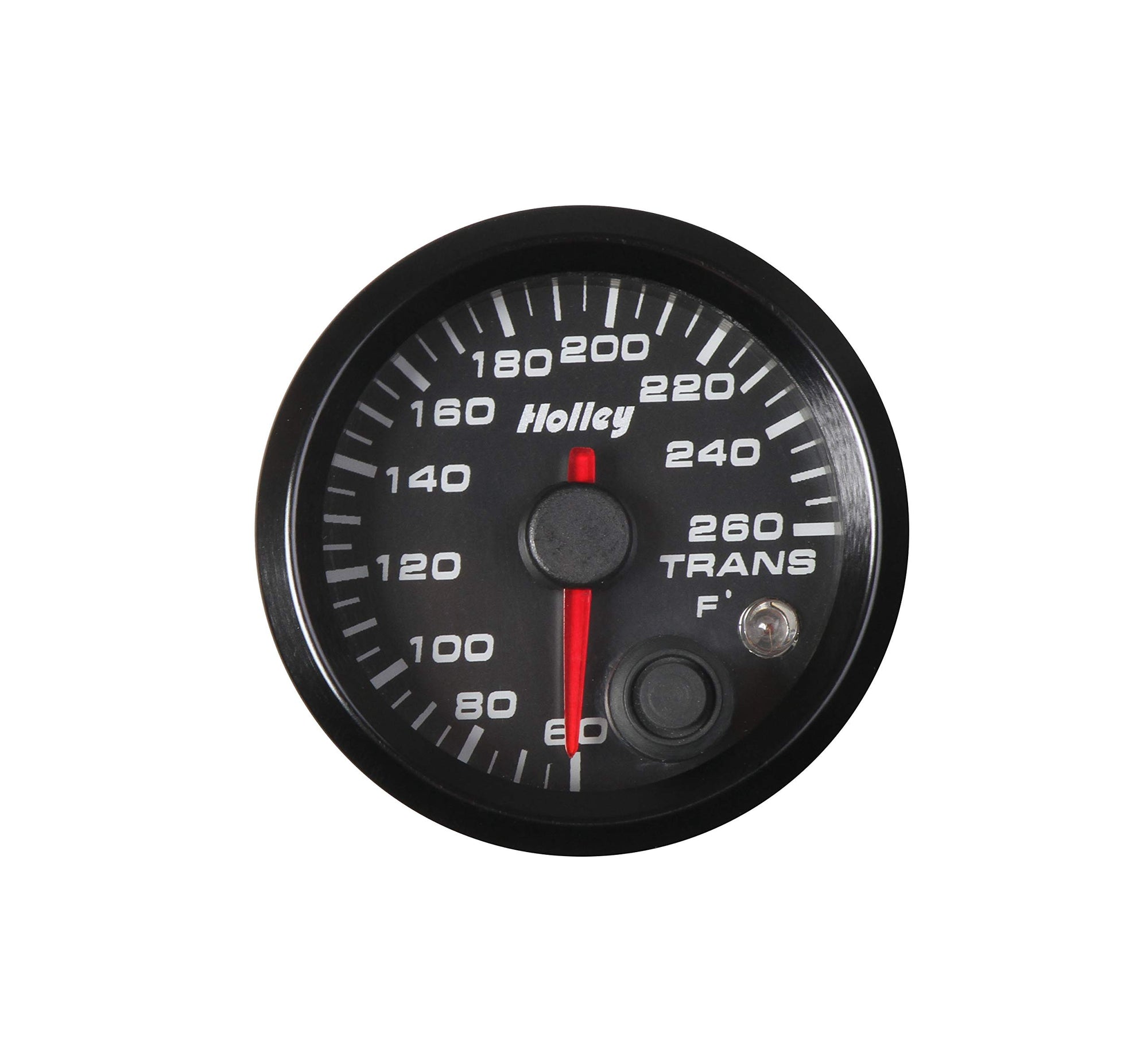 26-605 Holley Analog Style Transmission Temperature Gauge