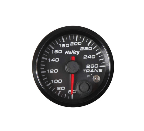 26-605 Holley Analog Style Transmission Temperature Gauge