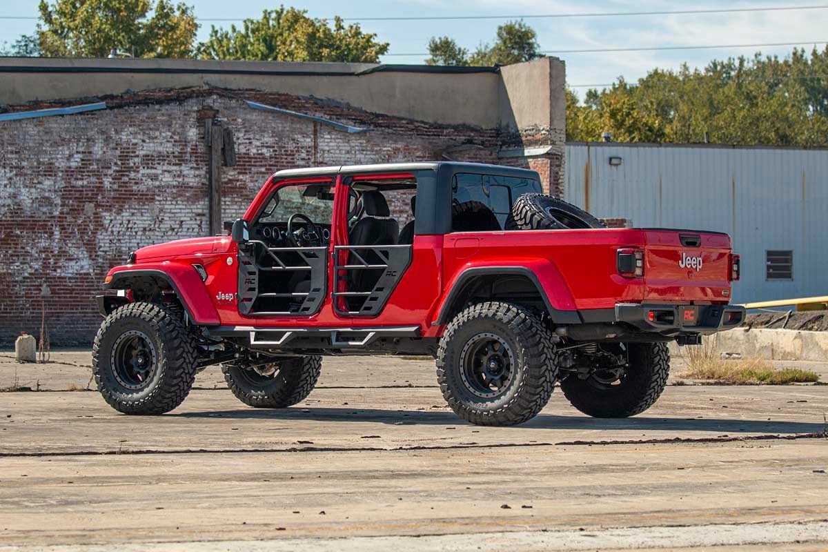 Rough Country Steel Tube Front Doors for 2018-2022 Jeep JL/Gladiator JT - 10617