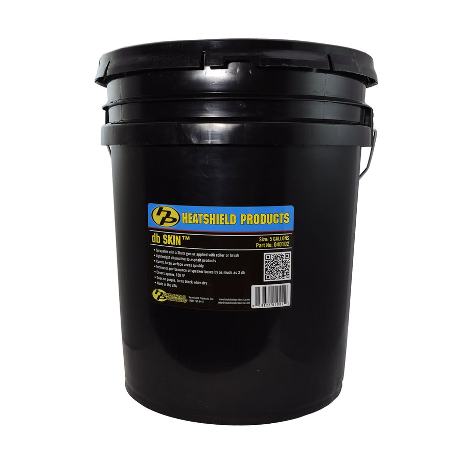 Black Heatshield Products db Skin Sound Dampener - 5 Gallon 040102