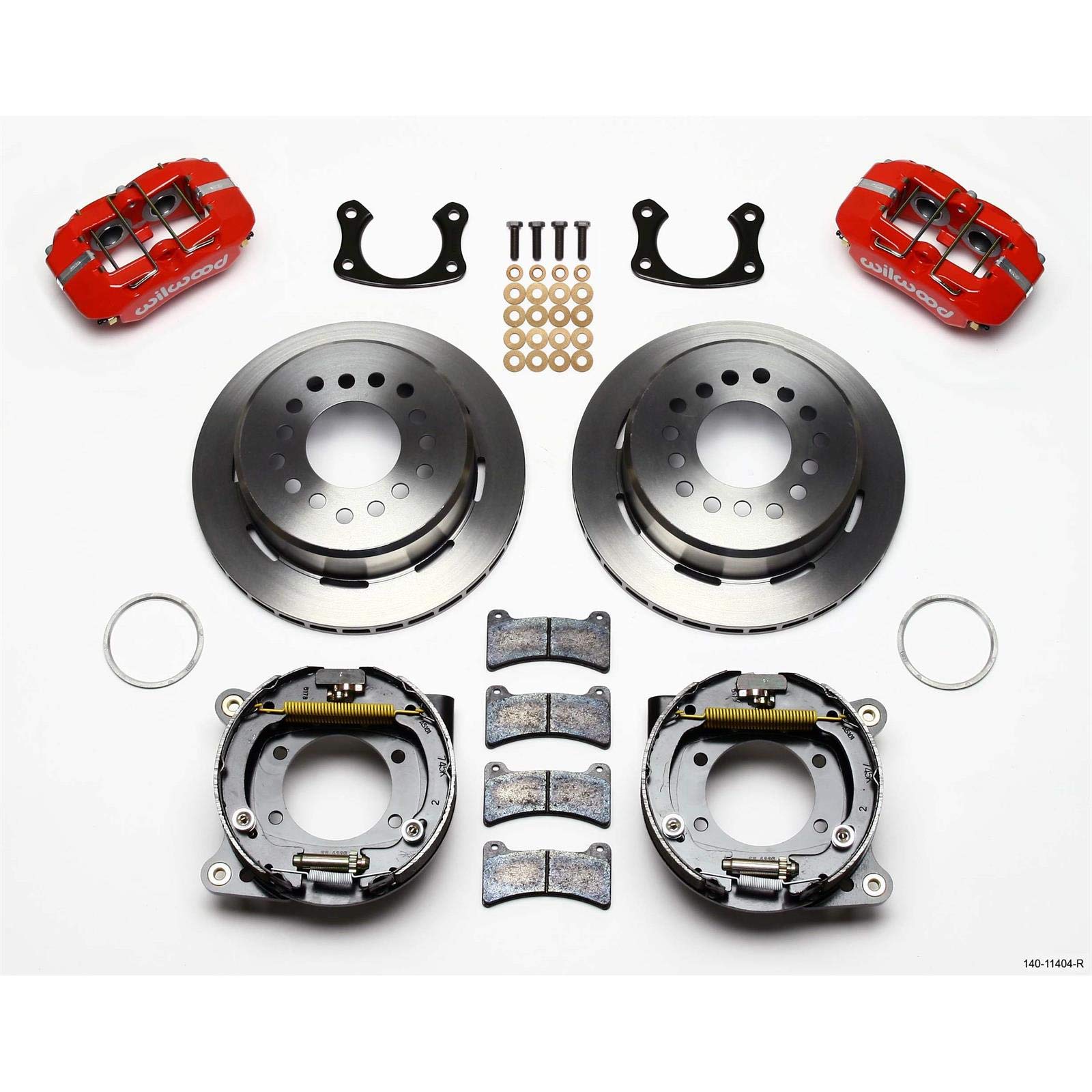 P-Brake Kit FDP-LP 11.00" - Red