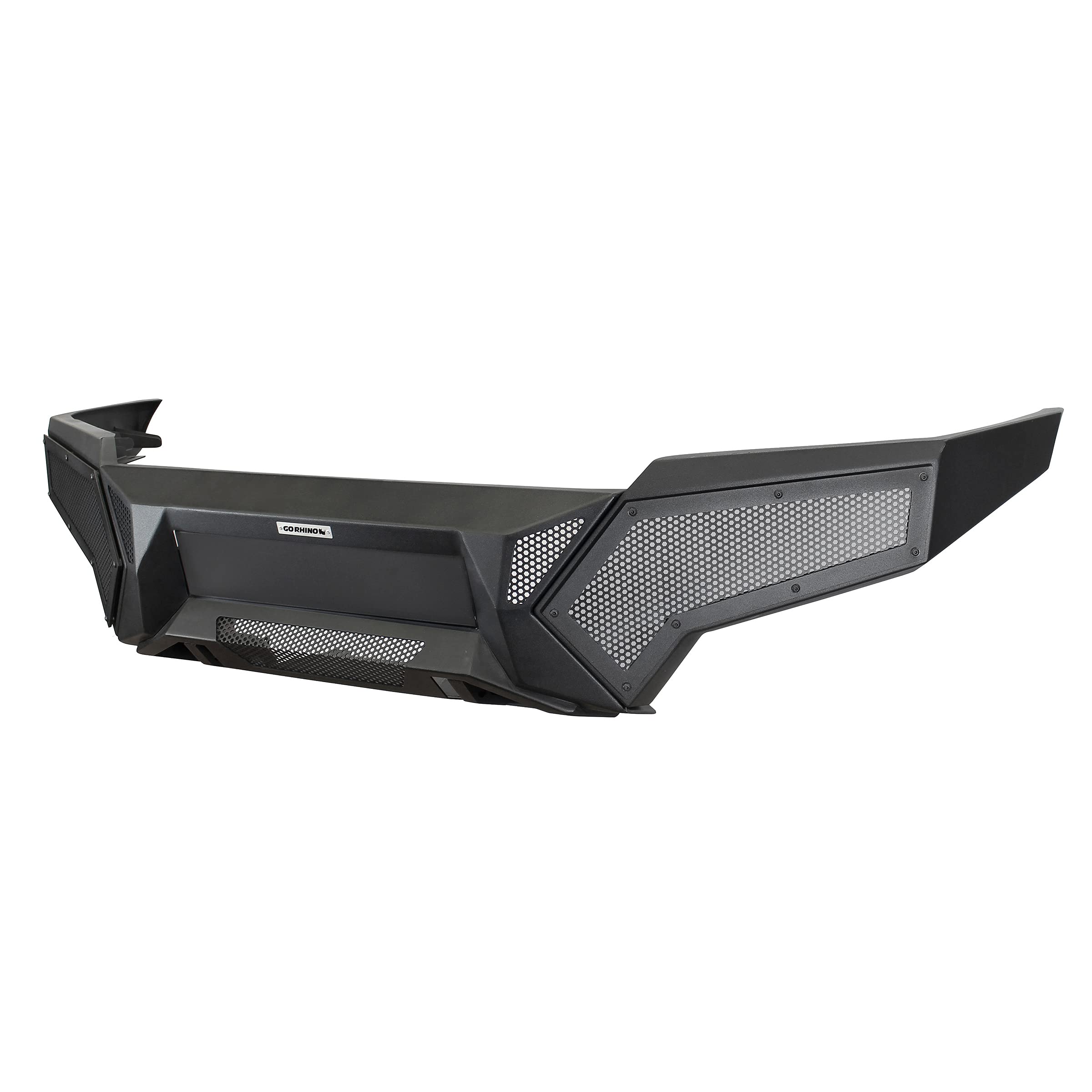 Element Go Rhino Front Bumper w/ Power Bar | Mild Steel, Textured Black | 343891T | Fits 2016 - 2023 Toyota Tacoma