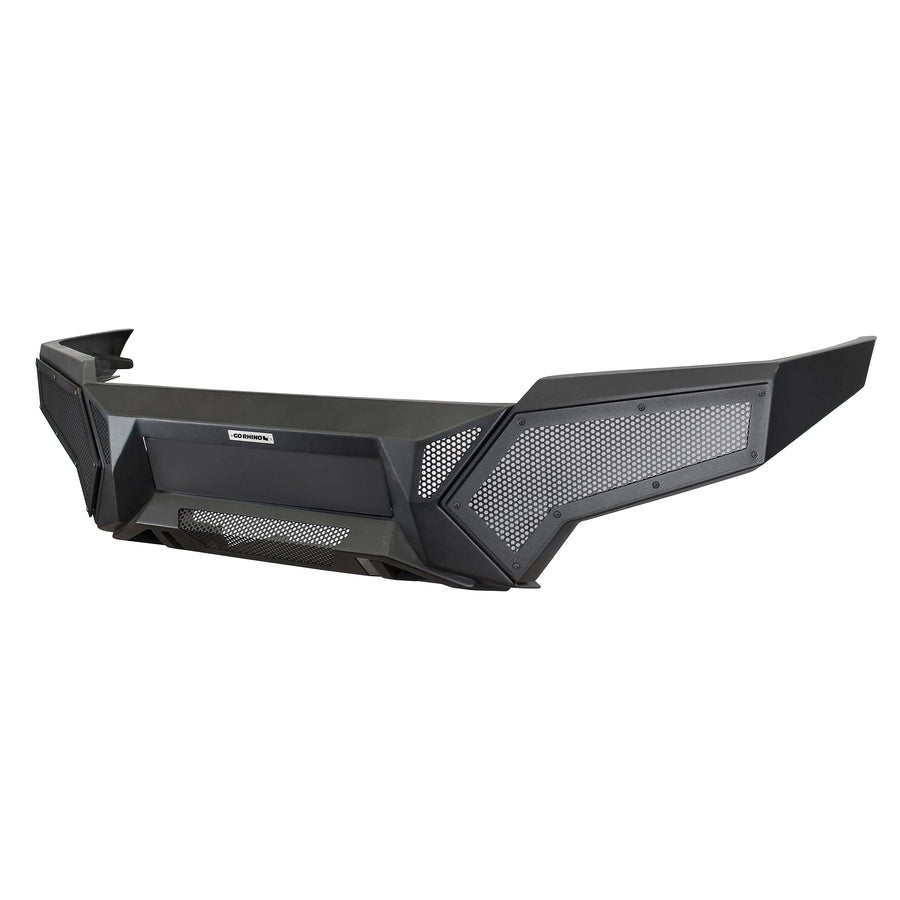 Element Go Rhino Front Bumper w/ Power Bar | Mild Steel, Textured Black | 343891T | Fits 2016 - 2023 Toyota Tacoma