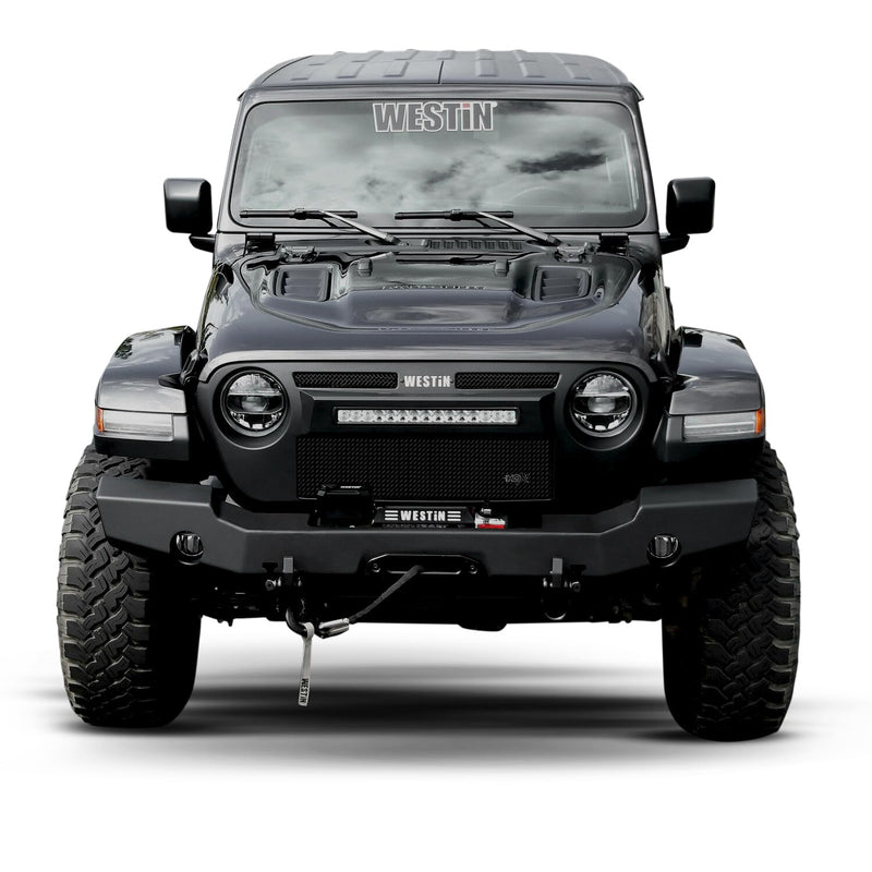 WJ2 Full Width Front Bumper Westin fits 2018-2026 Wrangler JL 2020-2025 Gladiator