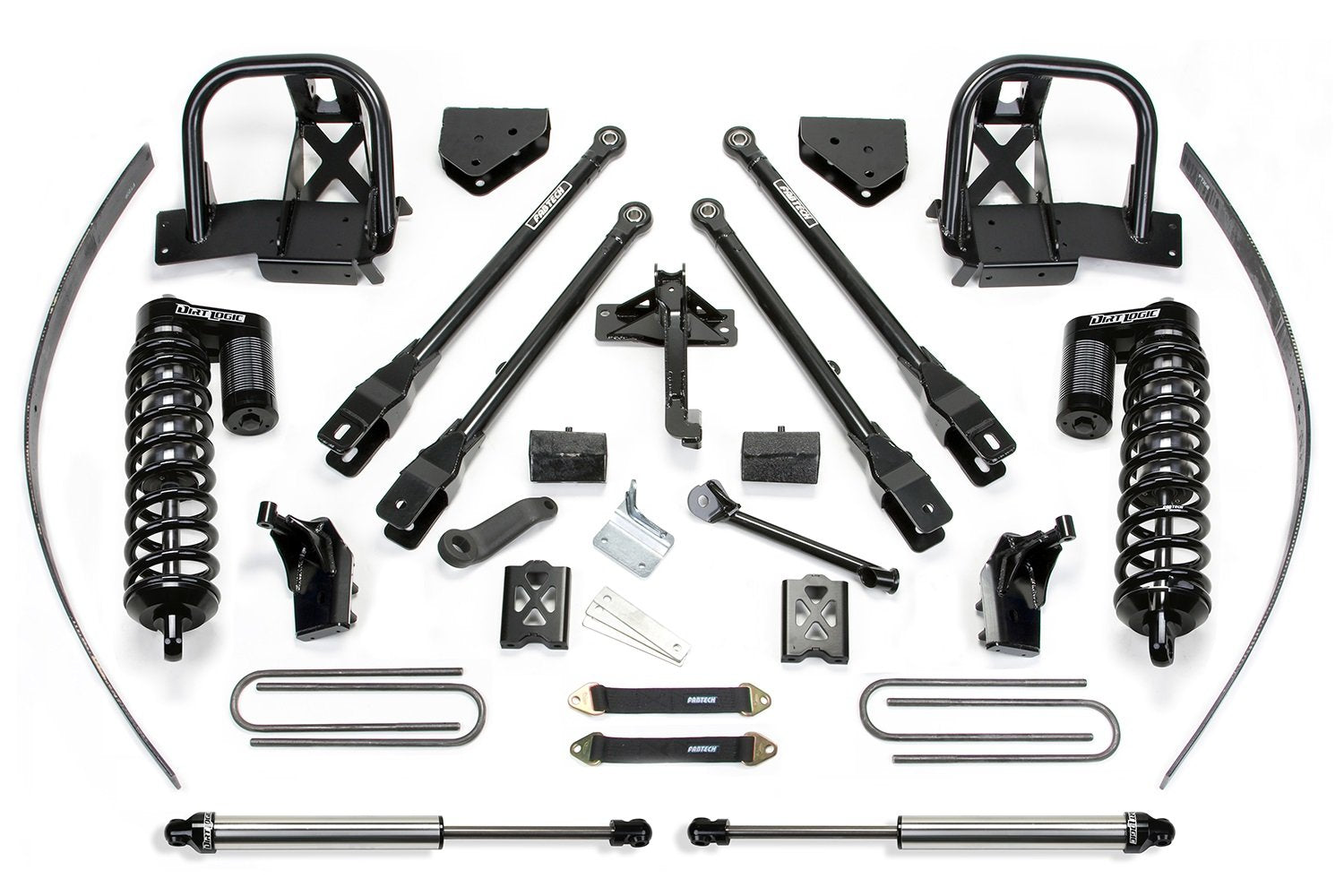 K2141DL Fabtech 8" 4link Sys W/dlss