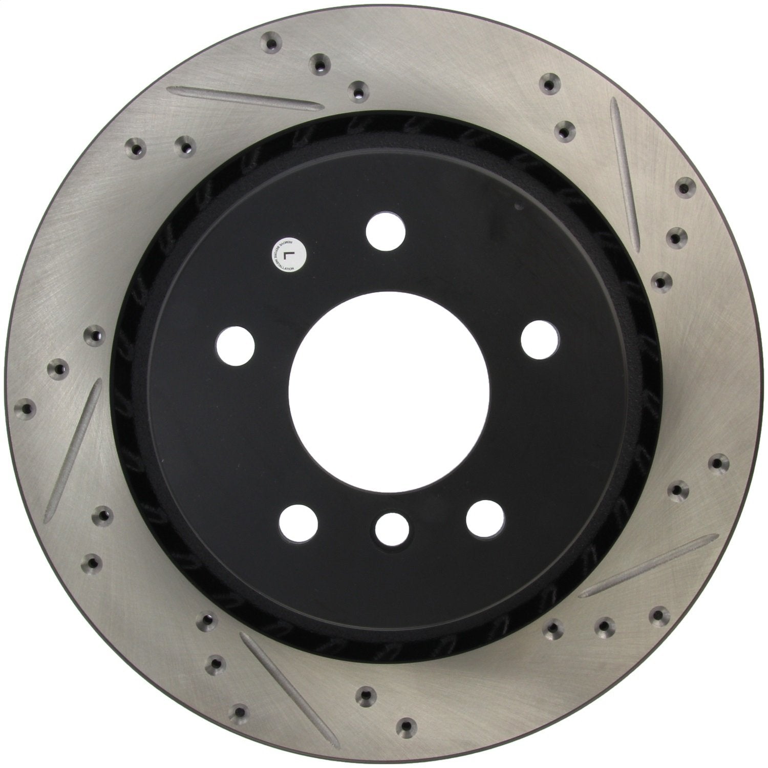 StopTech Sport Drilled/Slotted Brake Rotor 127.34036L (Rear Left), 1 Pack