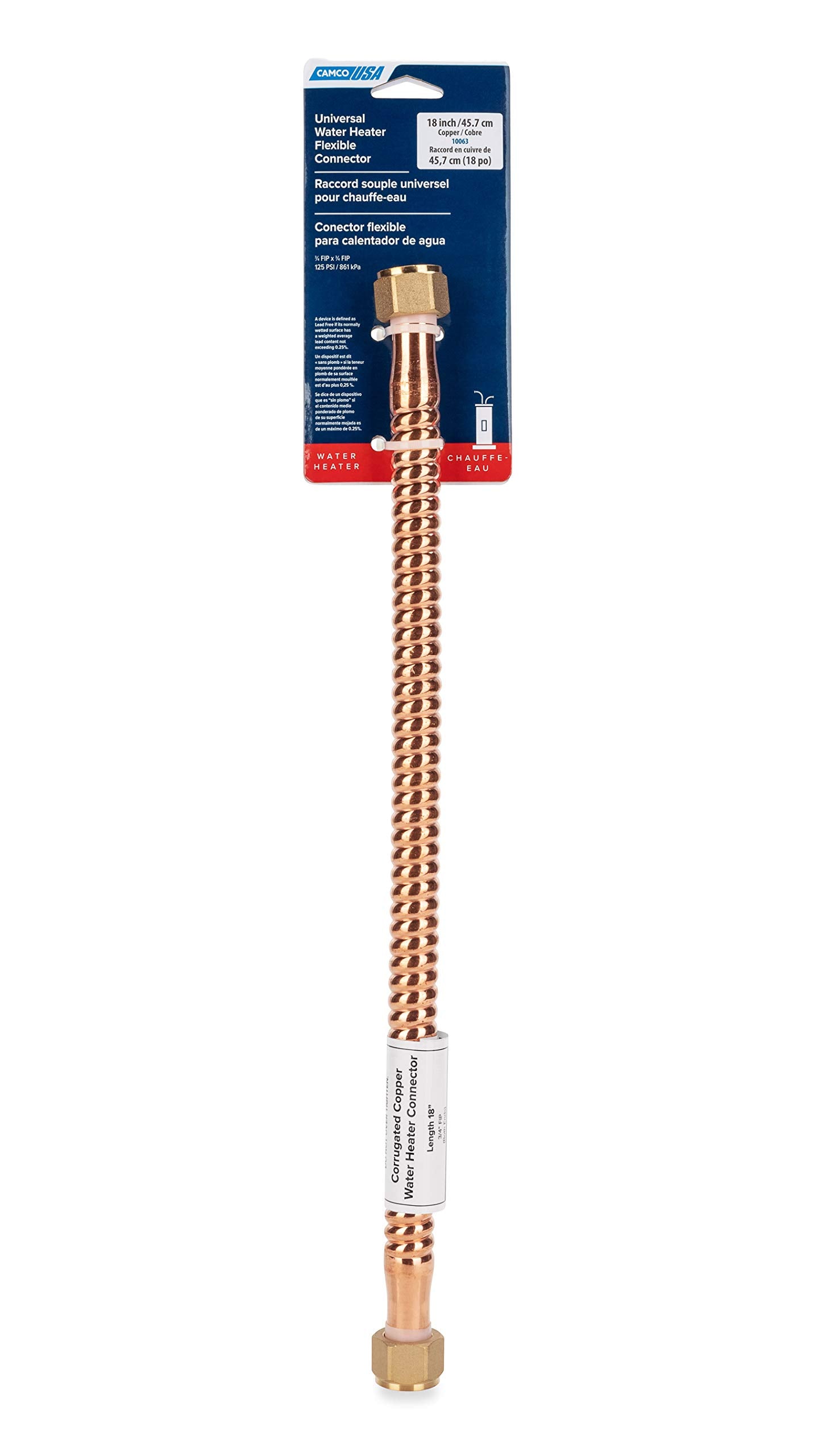 18" Flexible Water Connector Camco 10063