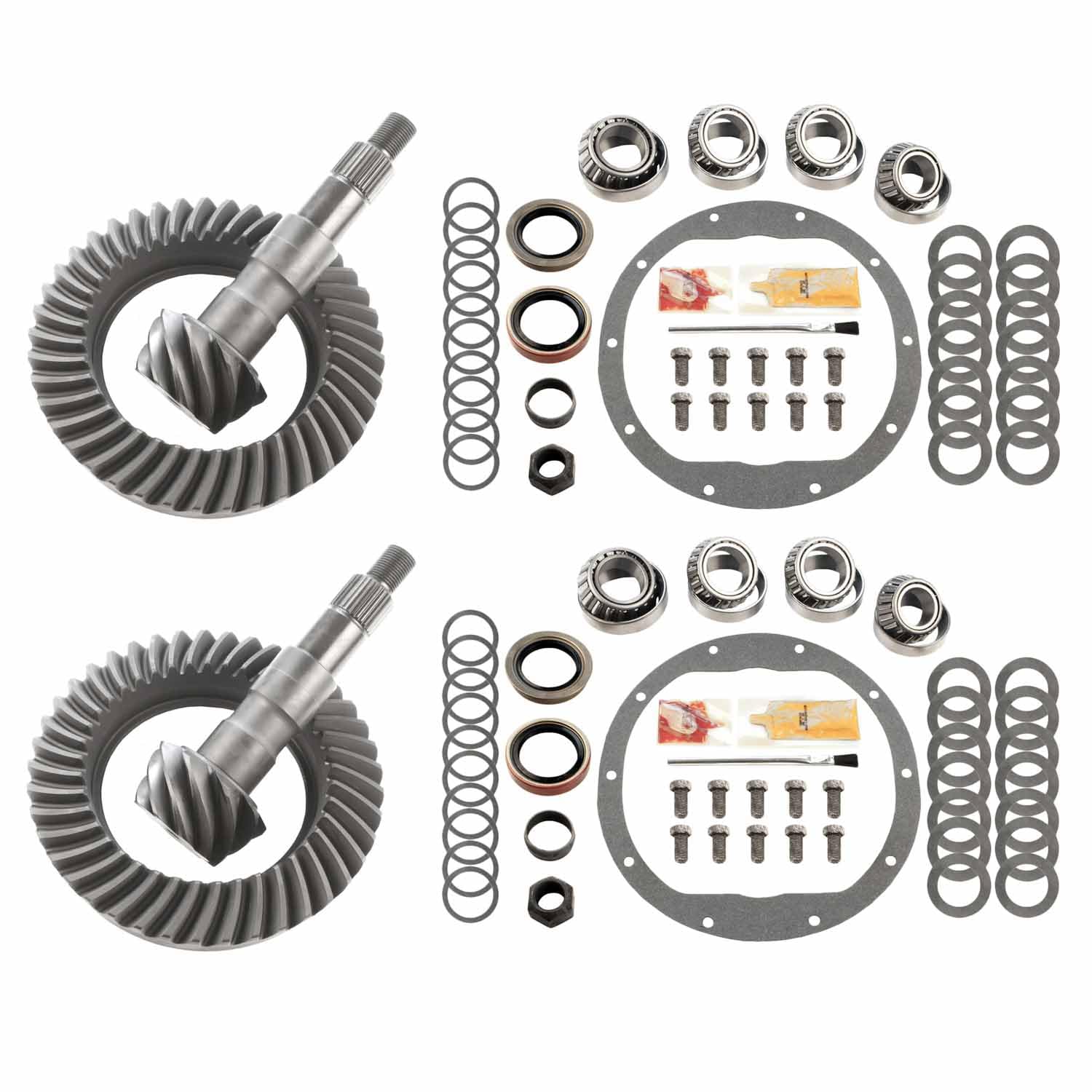 Motive Gear Differential MGK-213 & Pinion Gear Package, For GM 8.5", Gear Ratio: 4.56, 10-Bolt, 30 Spline, 9 Pinion & 41 Ring Tooth - Fits Chevy/GMC 4WD Trucks, Replaces OE GM 8.5 Gears