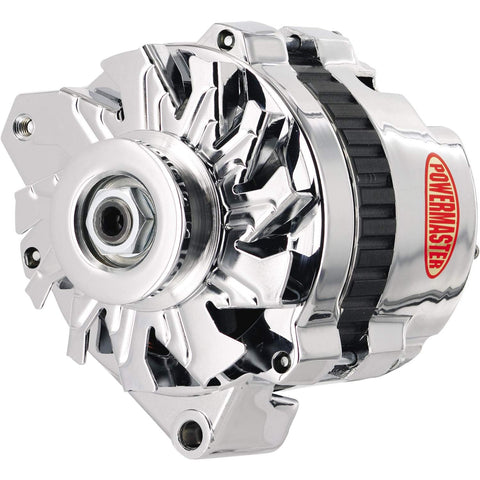Alt GM CS130 Powermaster Natural 140A 6 grv Pulley Str MTG 7.24" 1-Wire or OE Hookup