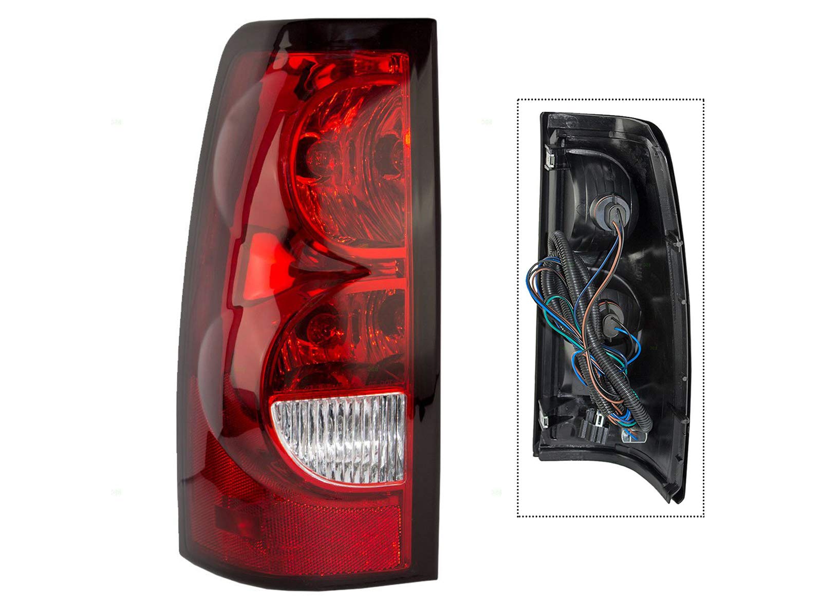 Replacement Driver Side DEPO 335-1906L-AS-DR Tail Light Assembly