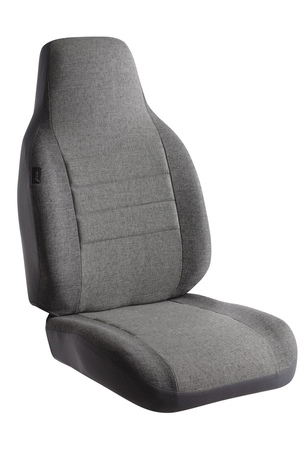 Gray FIA OE32-87 Custom Fit Rear Seat Cover, Split Seat 40/60- Tweed