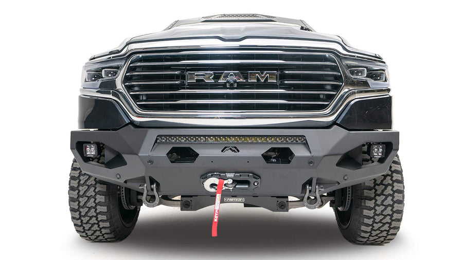 Fab Fours 10-18 Ram 2500/3500(19 Classic) W/No Guard Hd Matrix Front, Black (DR10-X2951-1)