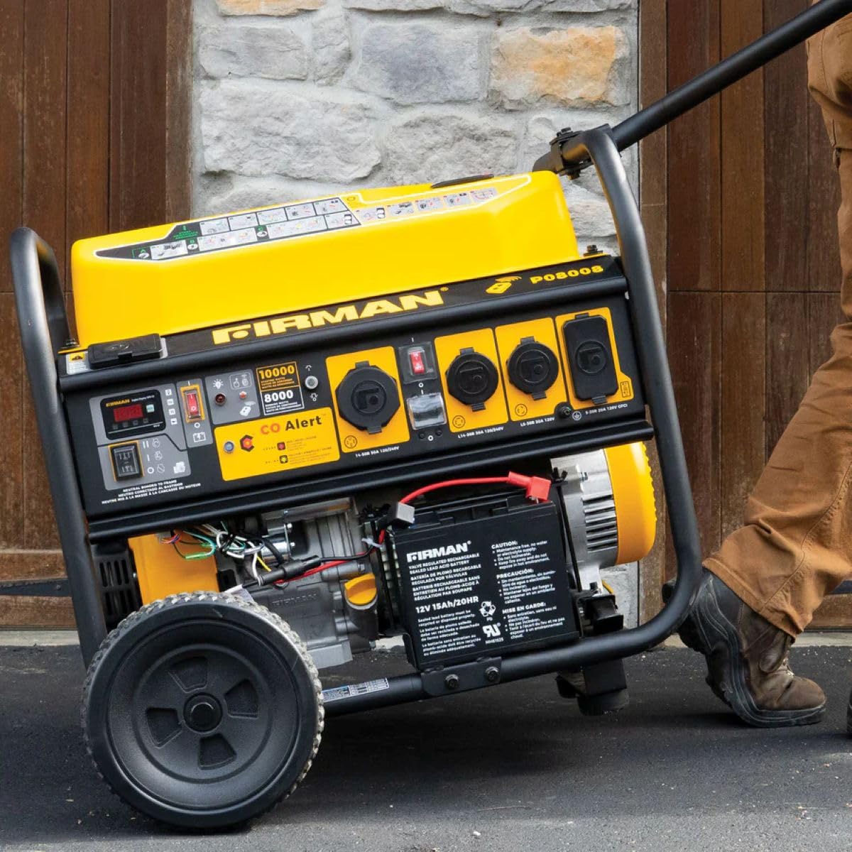 10000W FIRMAN P08008 Remote Generator - Quantity 1