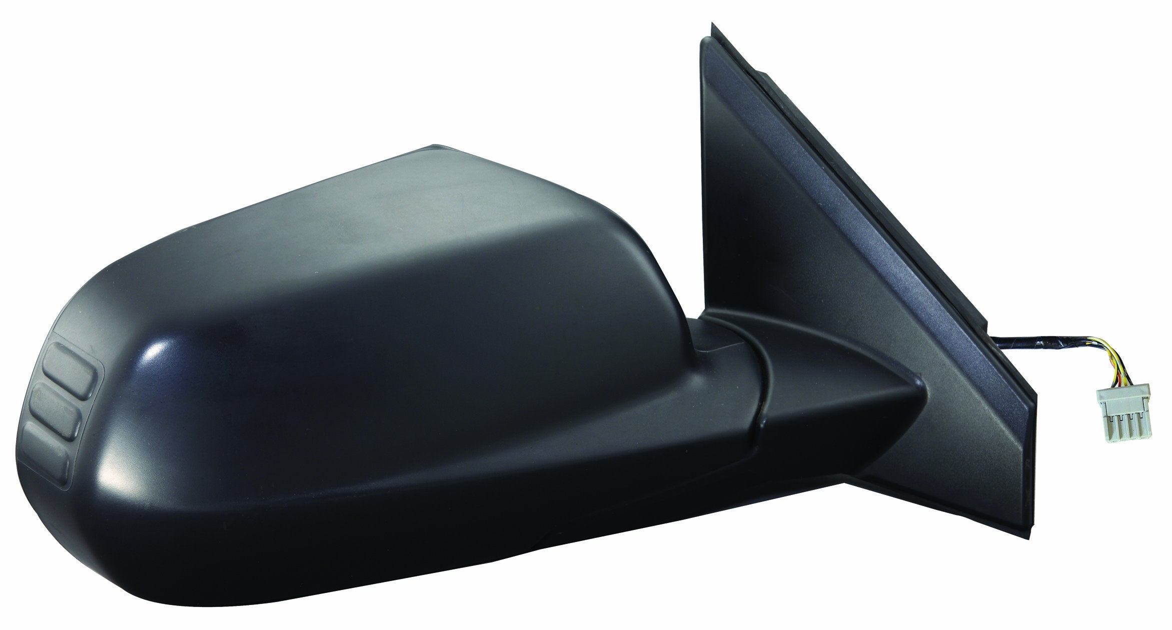 Fit System Mirror Passenger Side for Honda CR-V EX-L Model, Black, PTM, Heated Power, Foldaway