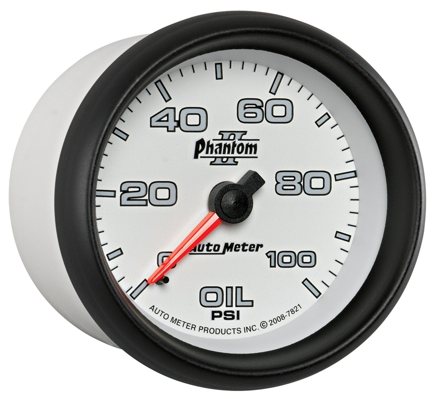 Auto Meter Phantom II 7821 Mechanical Oil Pressure Gauge