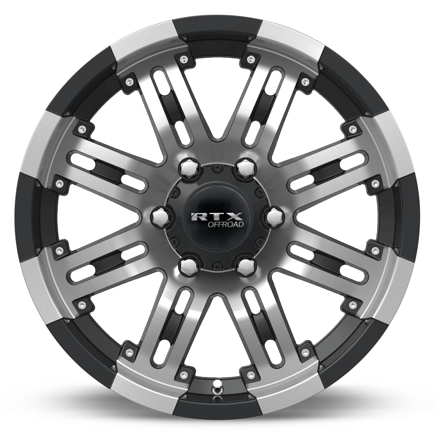 RTX® Loki II, 082689, Black Machined, 18x9 6x139.7 ET20 CB108 (Offroad)