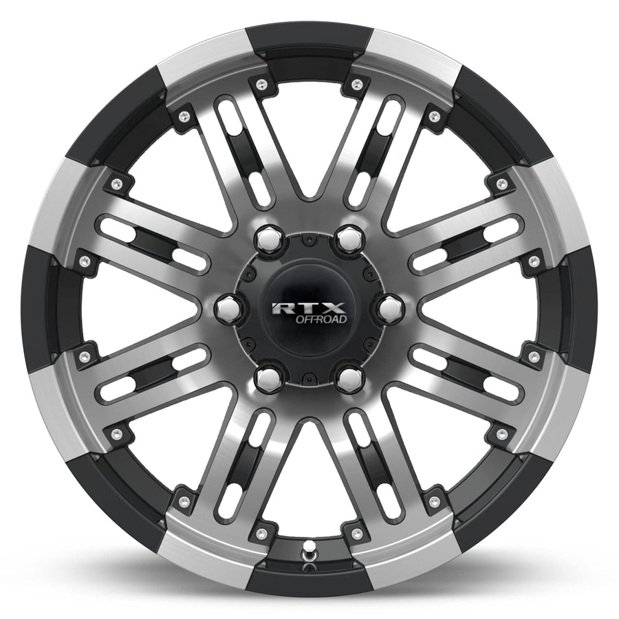 RTX® Loki II, 082689, Black Machined, 18x9 6x139.7 ET20 CB108 (Offroad)