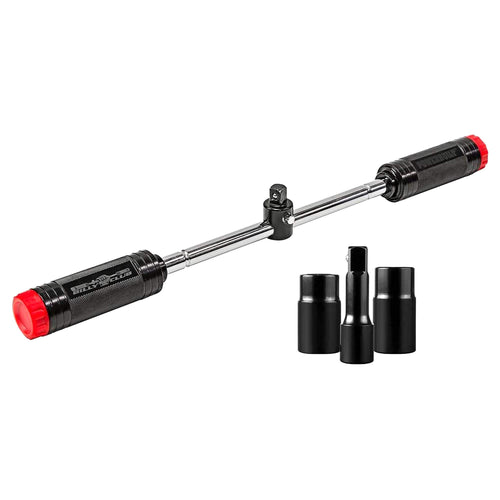 Powerbuilt Universal Billy Club Lug Wrench, Change Vehicle Tires Fast, Break Loose Lug Nuts, Emergency Car Roadside Services - 642250 Large