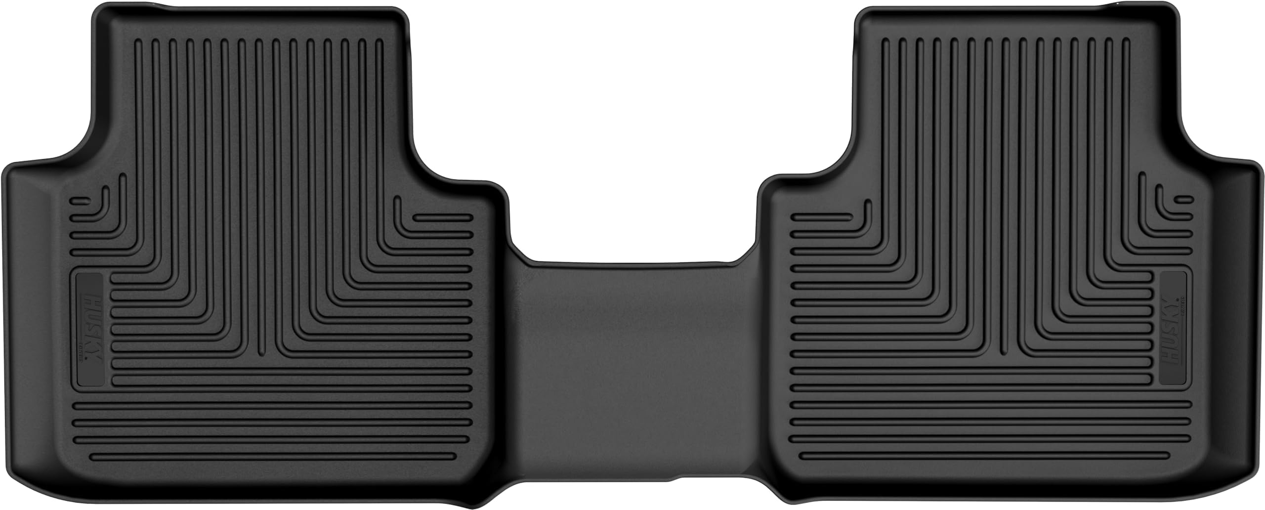 Husky Liners Floor Mats X-act Contour | Fits 2020-2025 Volkswagen Atlas Cross Sport | 2nd Row, 1-pc Black - 50411