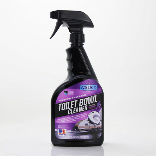 Walex RV/Marine Premium Toilet Bowl Cleaner - Naturally Derived Formula, Safe Plastic & Ceramic Toilets, Powerful Cleaning for Stains & Deposits, Septic Safe, Refreshing Lavender Fragrance, 32 oz