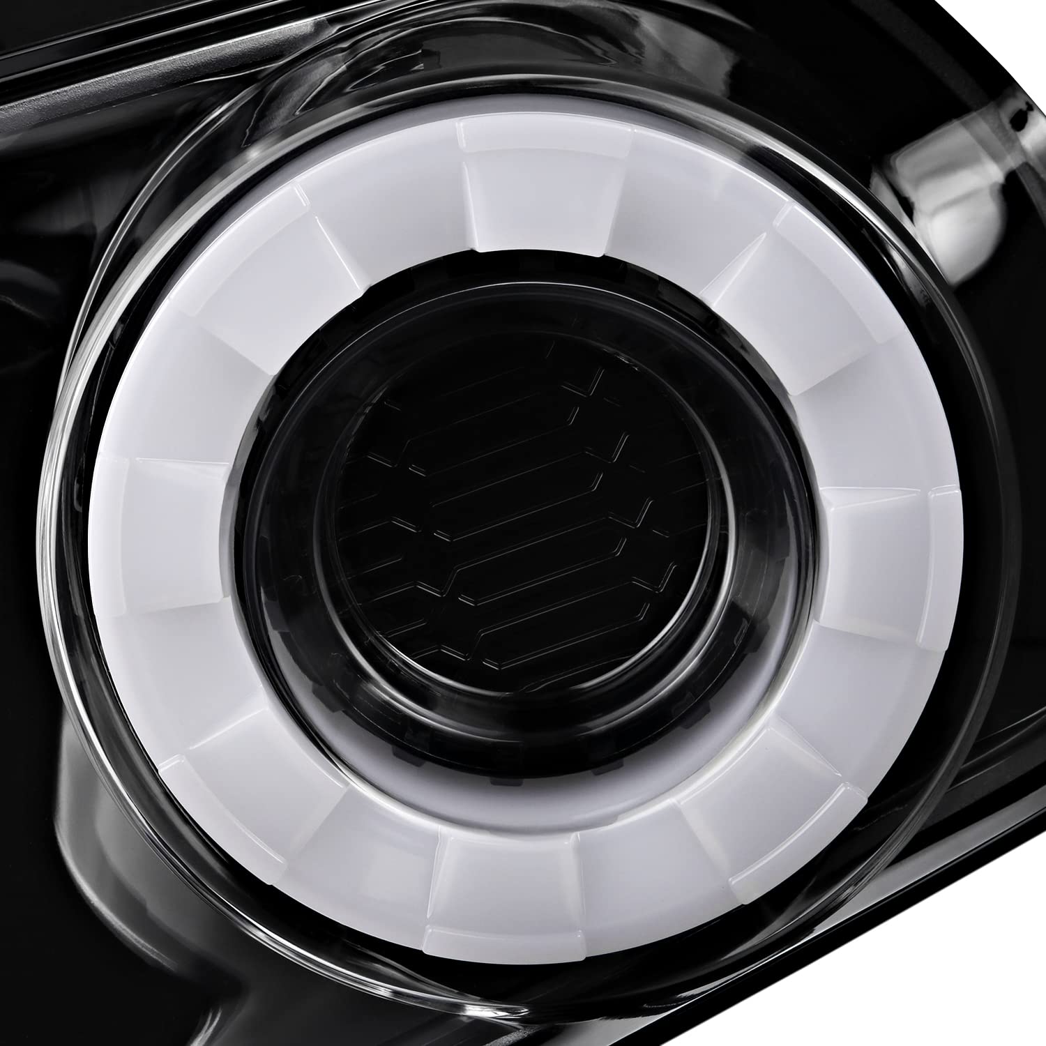 LED Sequential Signal Tail Lights SPEC-D TUNING Glossy Black Compatible with 2015-2022 Ford Mustang, Left + Right Pair Assembly