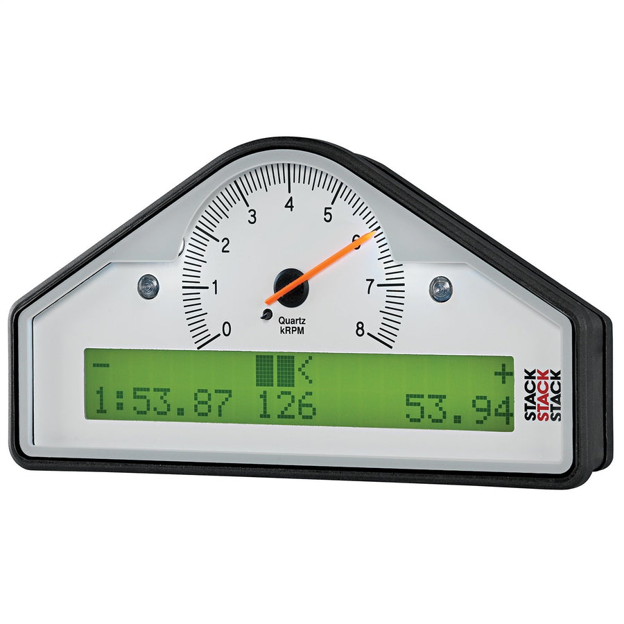 Street Dash, Auto Meter: Wht, 0-8K RPM (Bar, Deg. C, Km/H)