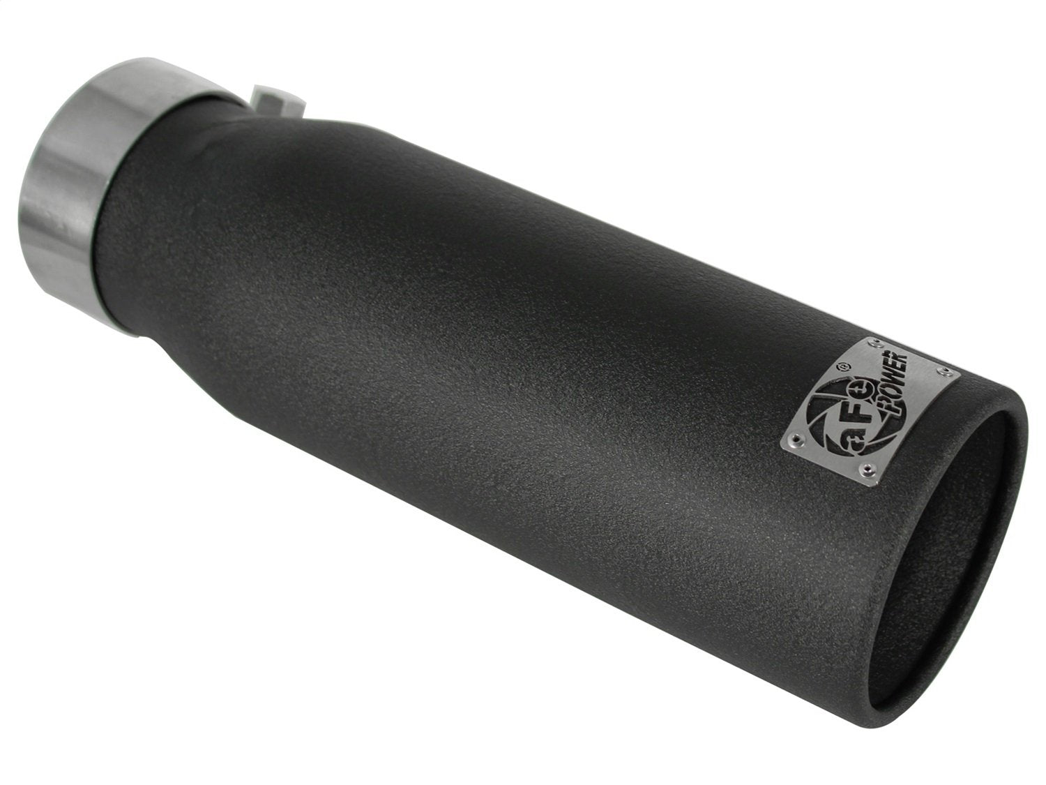 Exhaust Tip aFe Power 49-92043-B (3In x 4Out x 12L in Bolt-On (Blk))