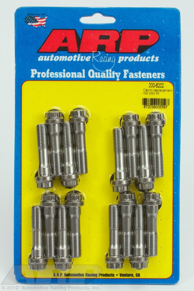 ARP 200-6202 Replacement Rod Bolt Kit 7/16" - 16 Piece