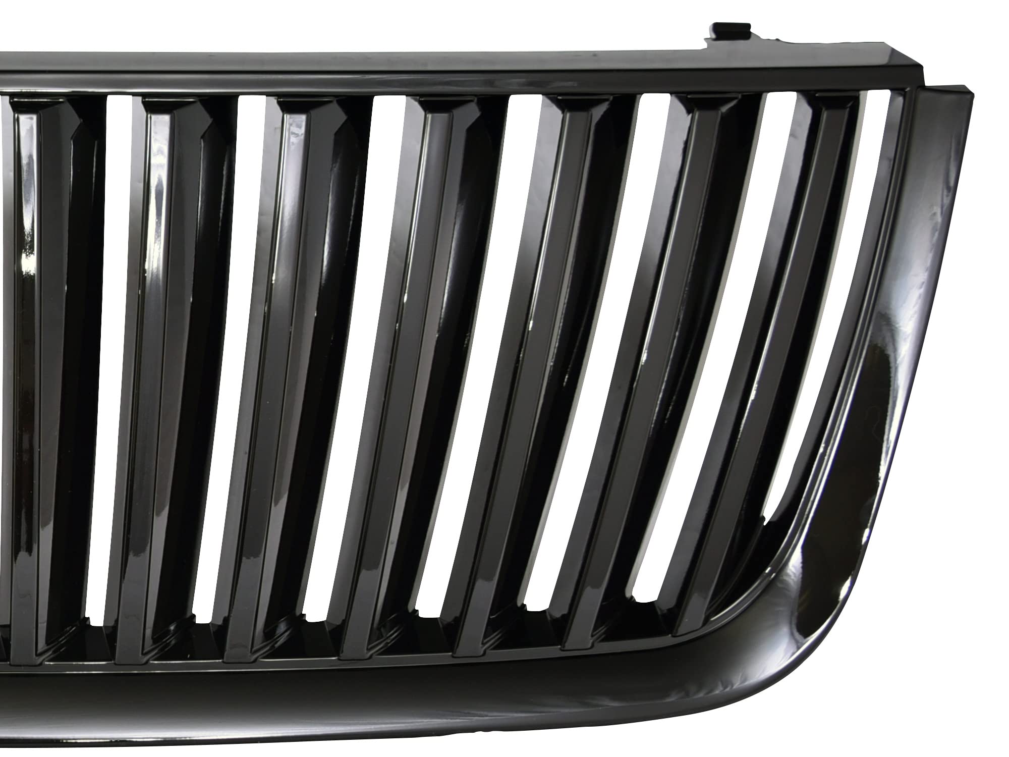 Vertical Front Hood Grille Armordillo USA 7148062 - Matte Black Fits 2003-2006 Ford Expedition