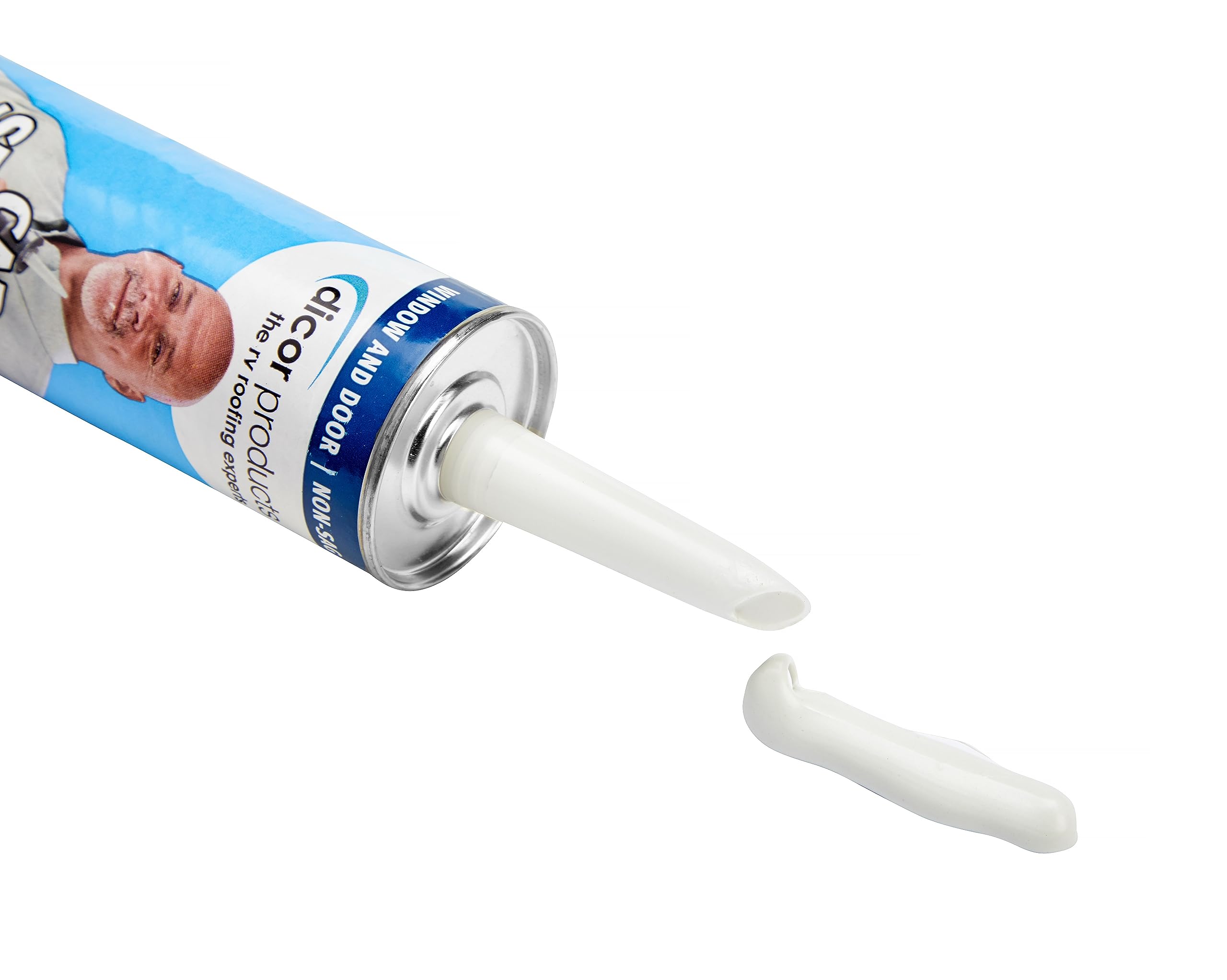 HAPS-Free Dicor 351CSW-1 Cap Sealant - White for RV Window and Door Maintenance