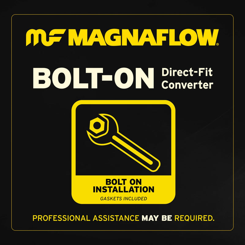 Catalytic Converter MagnaFlow 280008: OEM Grade, Direct Fit, Compatible with 2000-2003 Ford F-150 and 2004 Ford F-150 Heritage (Federal/EPA Compliant)