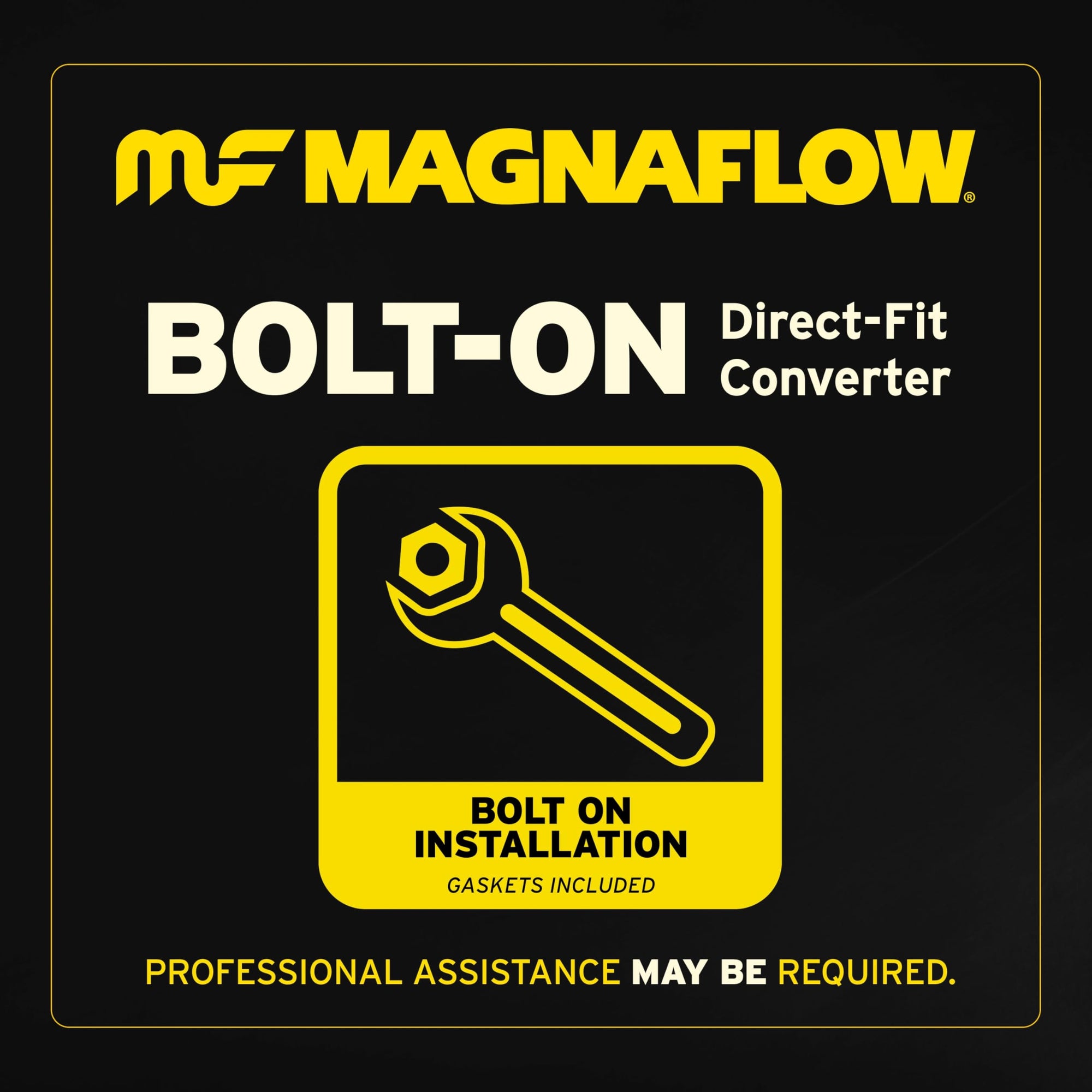 Catalytic Converter MagnaFlow 280007: OEM Grade, Direct Fit, Compatible with 2000-2003 Ford F-150 and 2004 Ford F-150 Heritage (Federal/EPA Compliant)