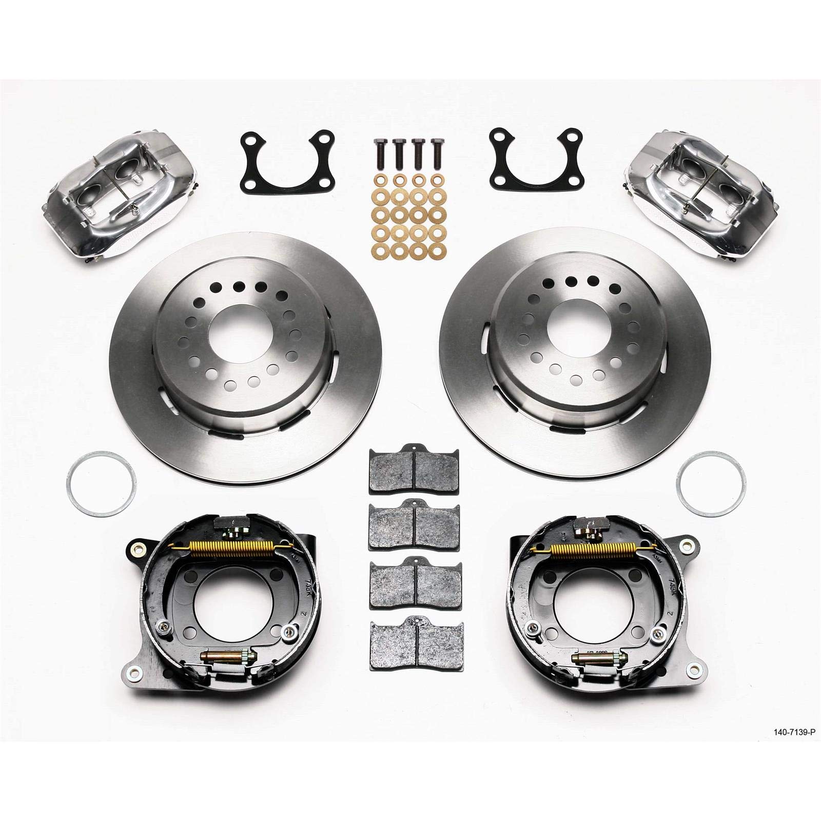 P/S FDLI Park Brake Kit, Polished