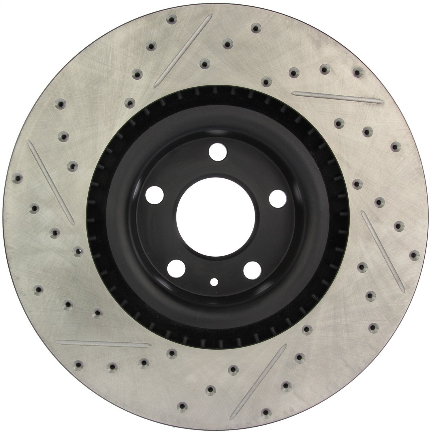 Sport Drilled/Slotted Brake Rotor StopTech 127.33087L (Front Left), 1 Pack