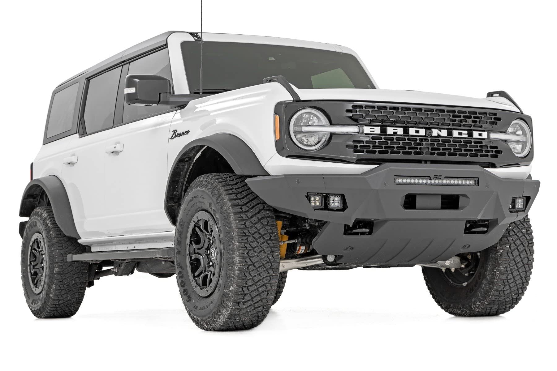Rough Country Full Width LED Front Bumper for 2021-2024 Ford Bronco - 51075