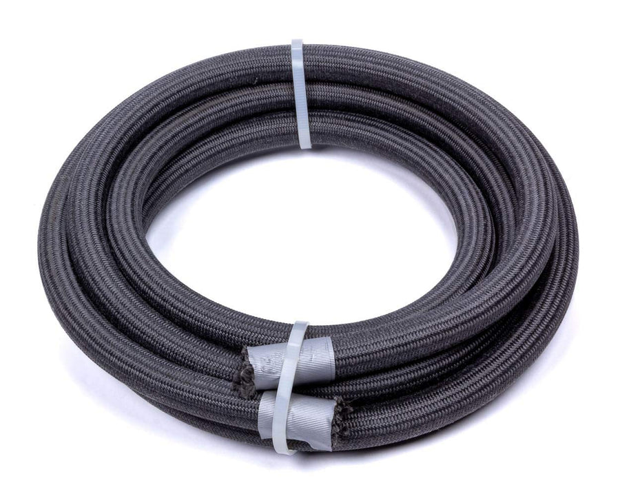 6 an Fragola Hose, 20 ft, Braided Fire Retardant Fabric, PTFE, Black, Each