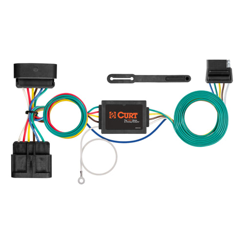 CURT 5-Wire Vehicle-Side Custom Trailer Wiring Harness, Fits Select Chevrolet Colorado, GMC Canyon, Isuzu I-Series