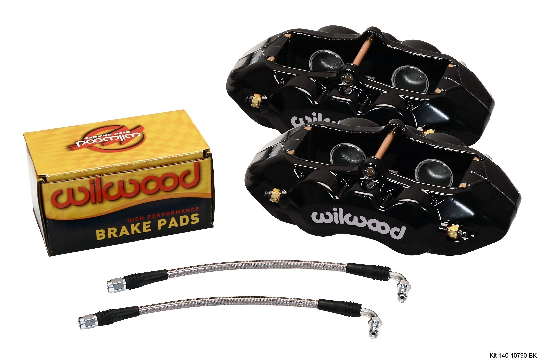 Rear Brake Kit Wilwood 65-82 Corvette Black Caliper