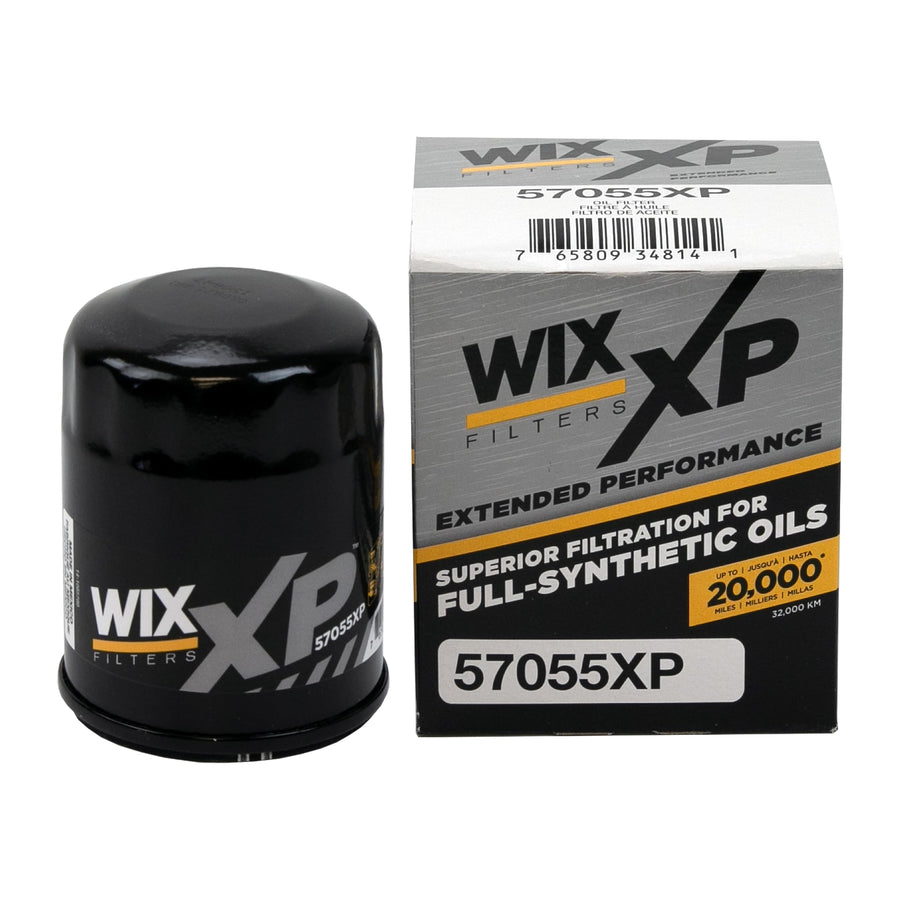 WIX XP Oil Filter Replacement 57055XP, Built for Synthetic Oil - Compatible With Subaru (11-18)