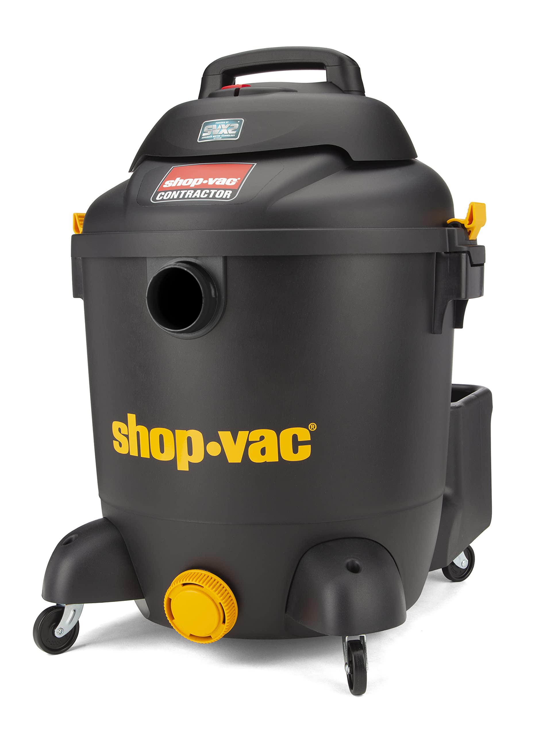 12 Gallon Shop-Vac Contractor Series Wet/Dry Vacuum, 5.5 Peak HP, 12 Ft x 1.5 Inch Hose, 20 Ft Cord Length, Heavy-Duty Cleaning in Jobsite, Garage, and Home