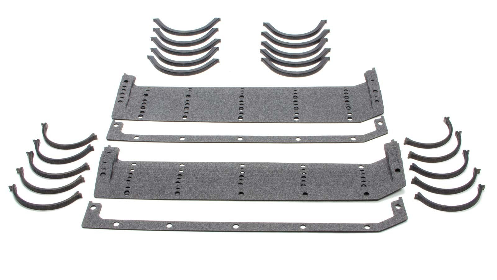 11093-10 SCE Gaskets Oil Pan Gasket for Small Block Chevy, (Dyno-Pack of 10)