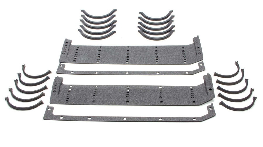 11093-10 SCE Gaskets Oil Pan Gasket for Small Block Chevy, (Dyno-Pack of 10)